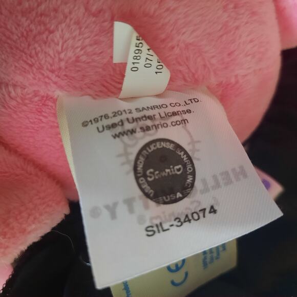 Hello Kitty Build-A-Bear Pink Winking Leopard Dress Bow - Picture 7 of 9